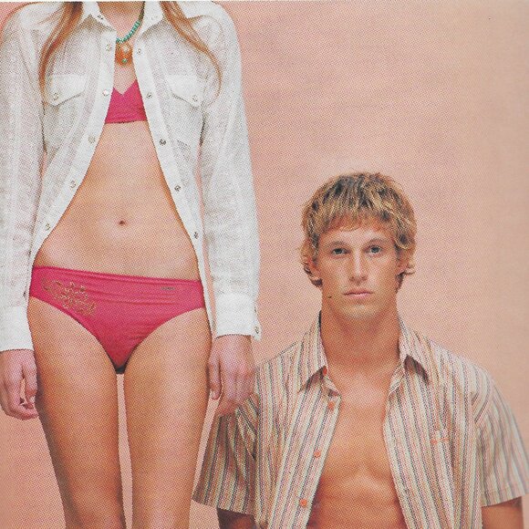 Anna Huling, fuschia & white western button-down shirt - Picture 1 of 16